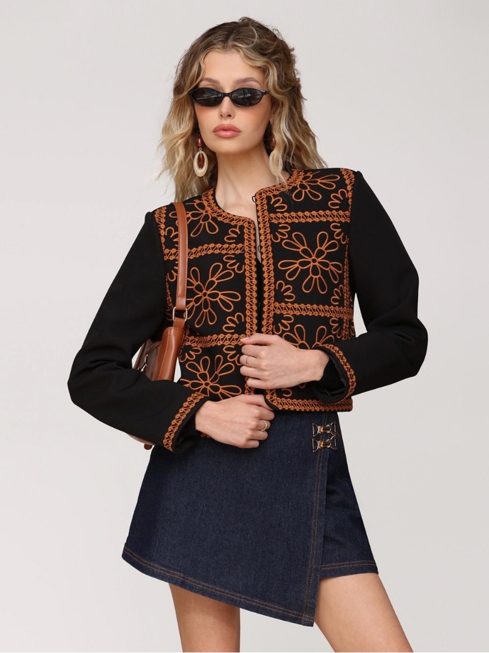 Aced Les filles embroidered jacket